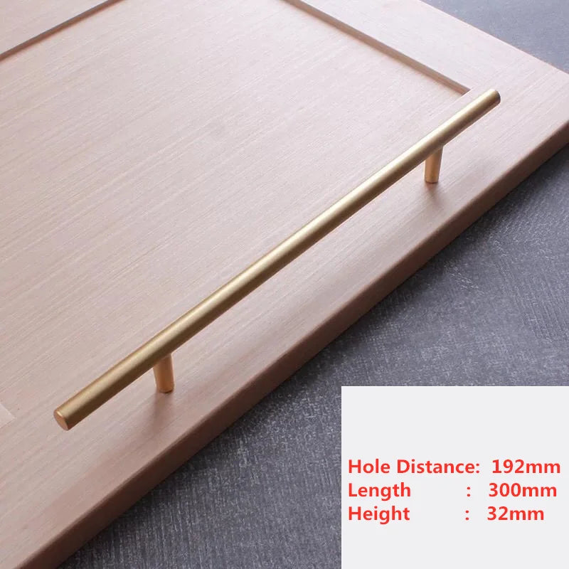 Handles Drawer Cabinet Furniture Kitchen Handles for Cabinet Knob Door Drawer Furniture Kitchen Pearl Golden Simplicity Hardware