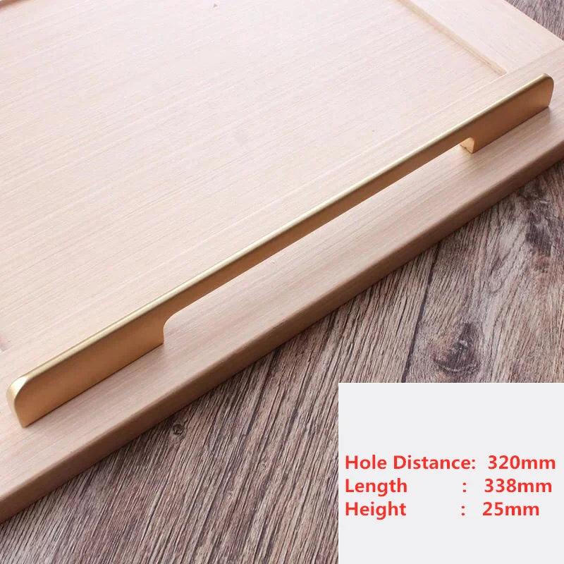 Handles Drawer Cabinet Furniture Kitchen Handles for Cabinet Knob Door Drawer Furniture Kitchen Pearl Golden Simplicity Hardware