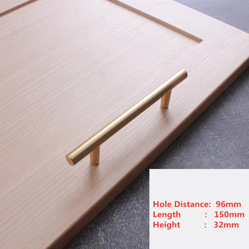 Handles Drawer Cabinet Furniture Kitchen Handles for Cabinet Knob Door Drawer Furniture Kitchen Pearl Golden Simplicity Hardware