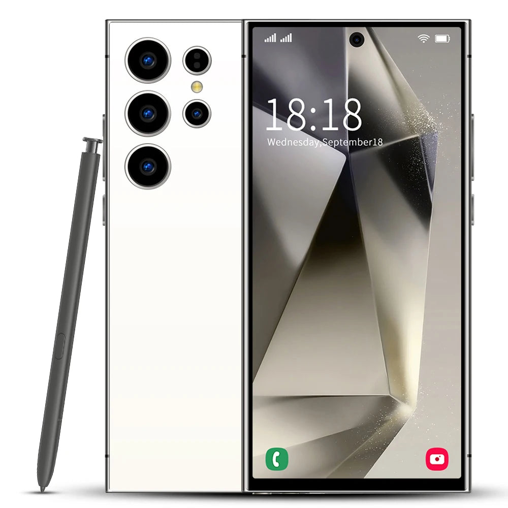 2025New S26 Ultra Original Smartphone 5G Dual SIM Android14 Phone Snapdragon 8th Generation 3 Memory Phone Facial Unlock
