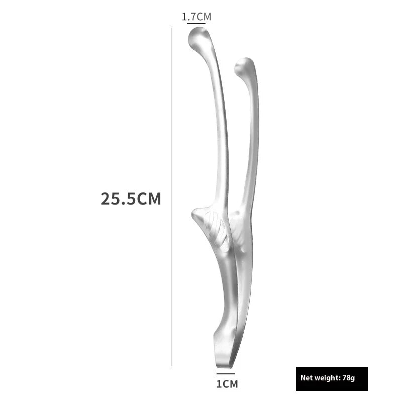 Stainless Steel Food Tongs Food Chief Tongs BBQ Tweezer Clip Stainless Steel Portable for Picnic Barbecue Cooking Kitchen Clip