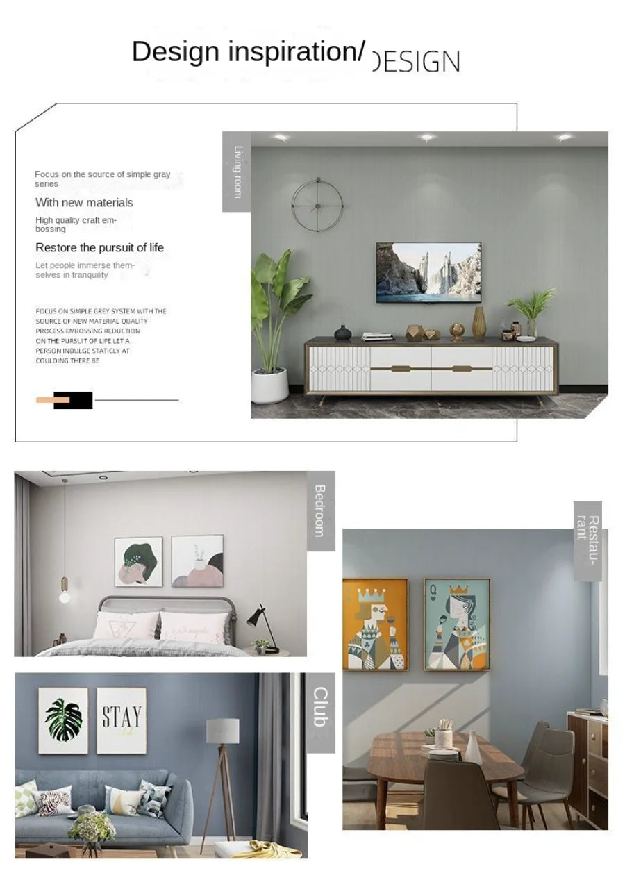 Kitchen Cabinet Self-adhesive Wallpaper Waterproof Oil-proof Thickened Desktop Door Furniture Wall Stickers Formaldehyde-free