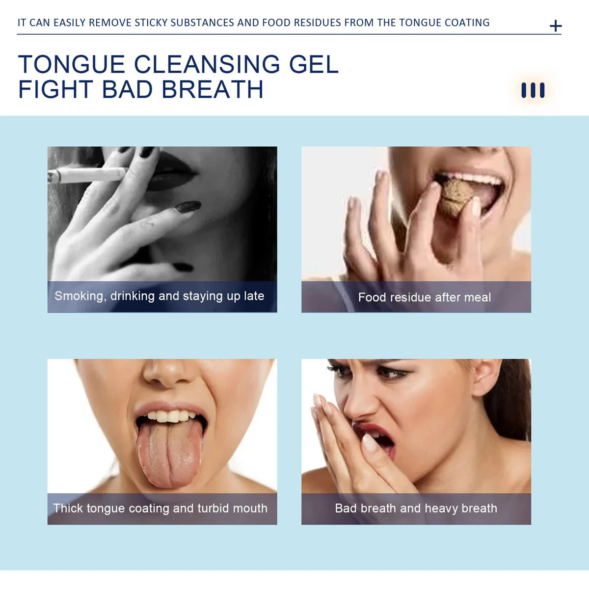 1/4pcs Tongue Cleaners Adult Kids Reusable Silicone Tongue Scraper Brush Washable Tongue Cleaning Tool Fresh Breath Oral Hygiene