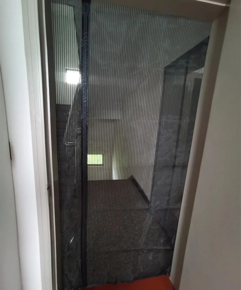 Summer new high-grade side open anti-mosquito door curtain home diamond net magnetic self-priming anti-fly partition curtain