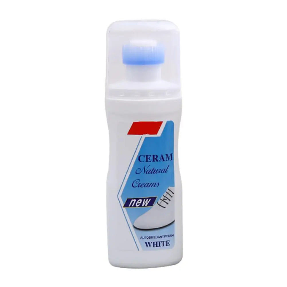 100ml White Shoe Cleaner Shoe Brightening And Stain Cleaning Stain Free And Whitening Removal Agent White Remover Wipe Wash I6L5